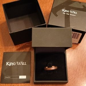 King Will ring,  size 9, 4mm,new